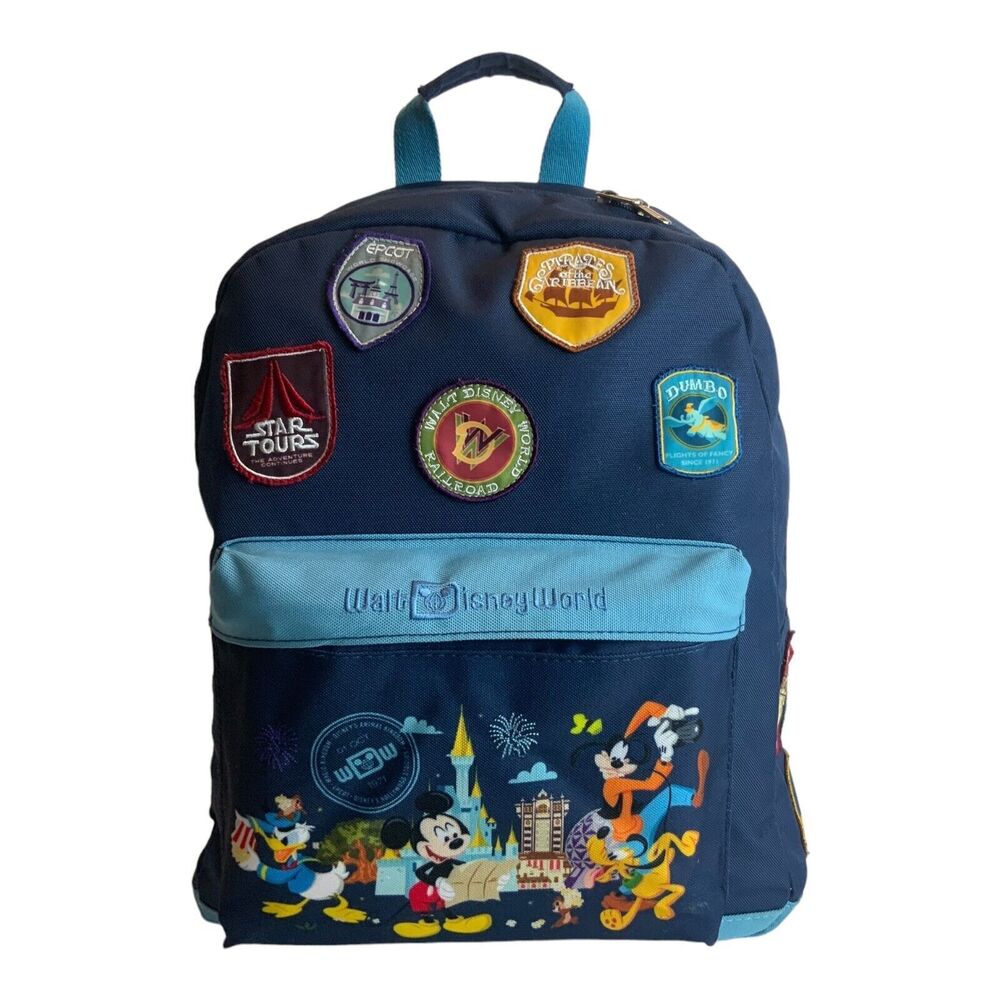 Disney Backpack Pre Loved Bag Passport Collection Mickey And Friends